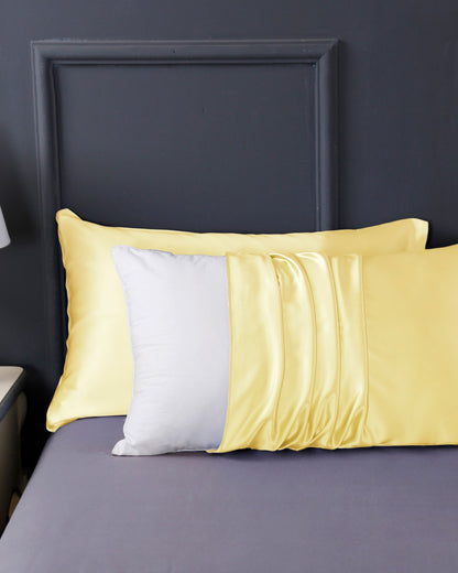 Set de 2 fețe de pernă din mătase 22 Momme OB lençol - Fronha