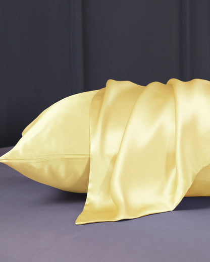 Set de 2 fețe de pernă din mătase 22 Momme OB lençol - Fronha