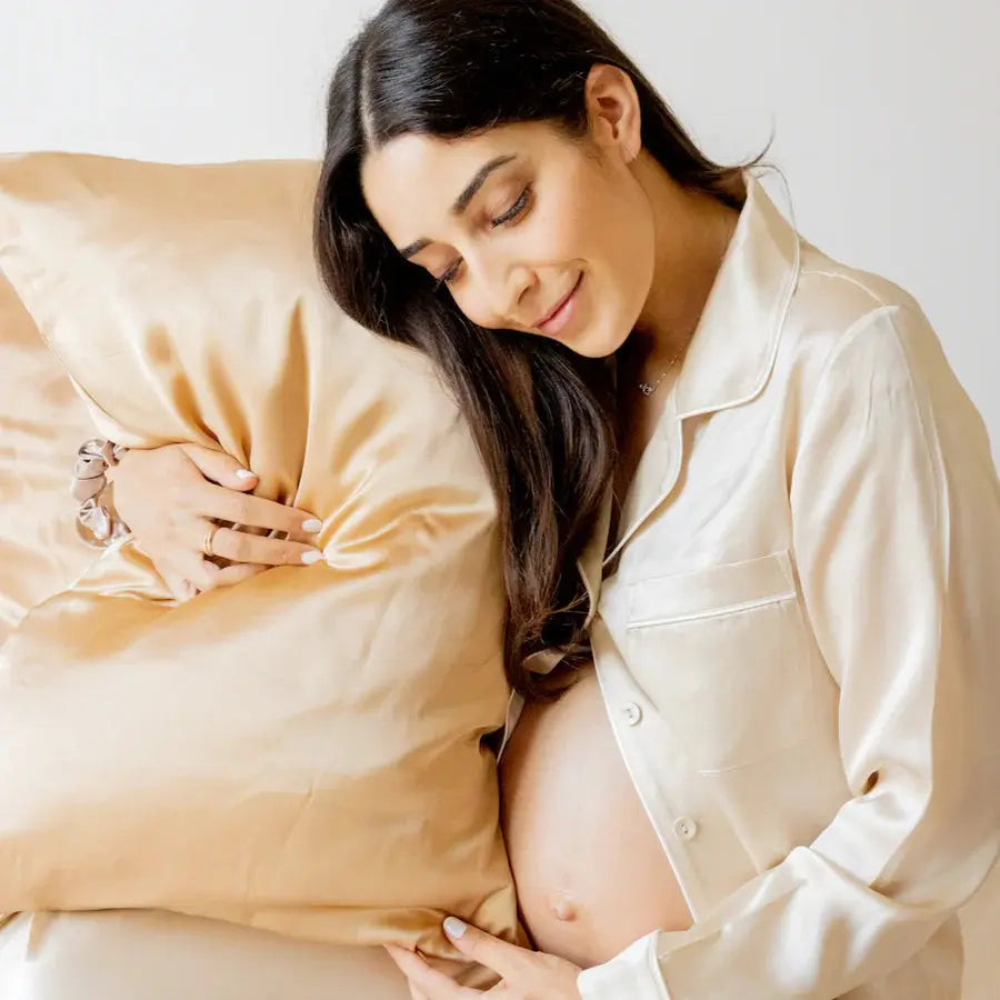 Față de pernă din mătase - Set de 2 bucăți