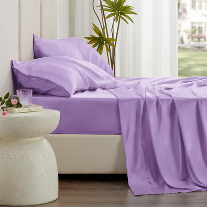 Kit complet de pat din mătase Mulberry Hoomy